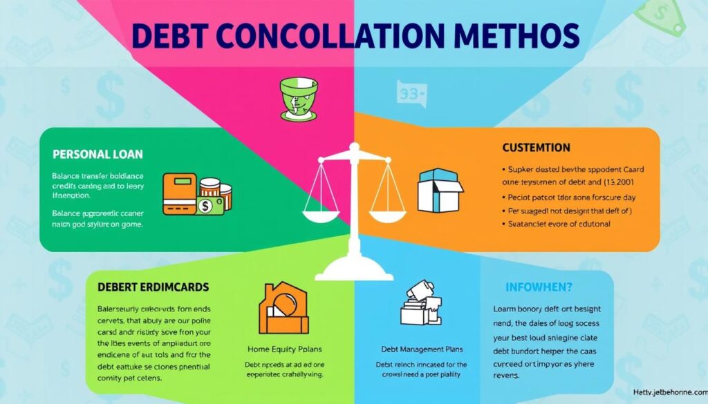 Debt Consolidation Methods Comparison